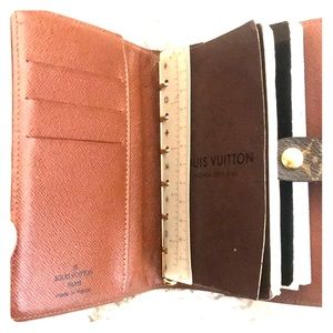 Louis Vuitton small planner /notepad.